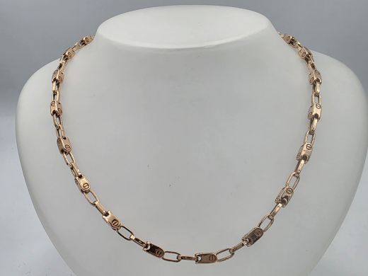 Zelta ķēdīte, 15.96 g, izm. 56 cm