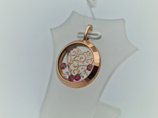 Zelta kulons ar cirkoniju, 3.52 g