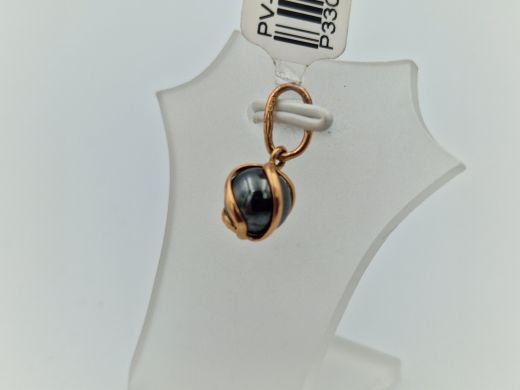 Zelta kulons ar cirkoniju, 1.35 g