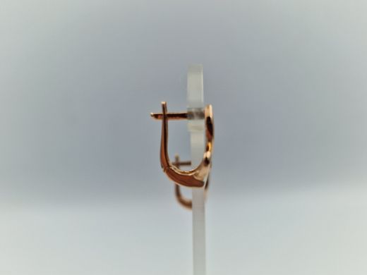 Zelta auskari ar cirkoniju, 3.24 g