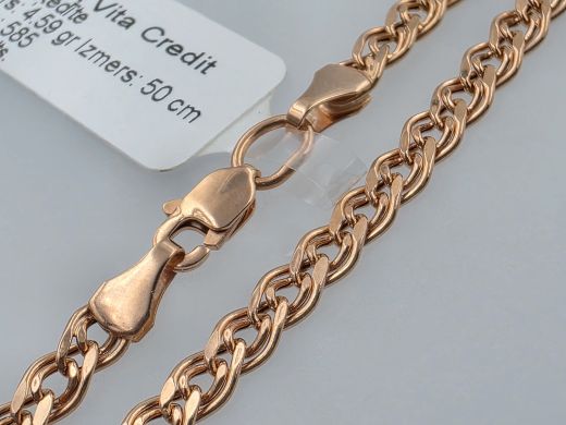 Gold chain, 4.59 g, size 50 cm