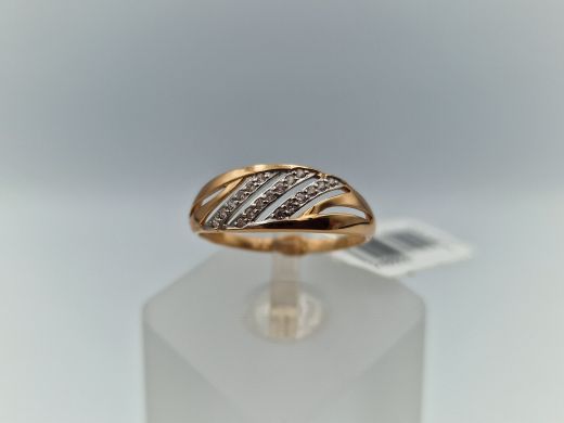 Zelta gredzens, 1.43 g, izm. 17