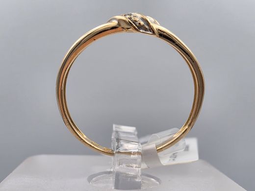 Gold ring, 1.50 g, size 15.5