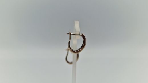 Zelta auskari ar cirkoniju, 2.39 g