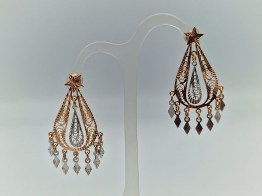 Zelta auskari, 4.55 g