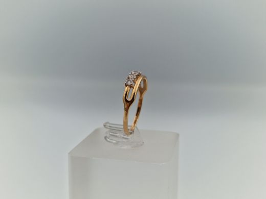 Zelta gredzens, 1.42 g, izm. 17.5