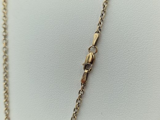 Золотая цепочка с бриллиантом, 13.06 г