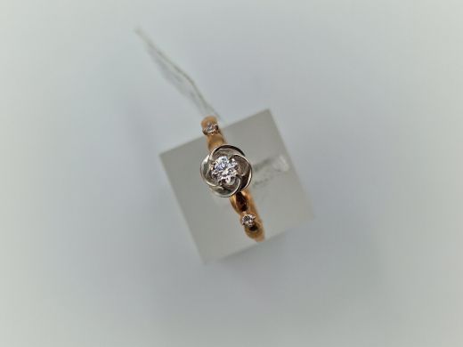 Zelta gredzens, 1.73 g, izm. 17.5