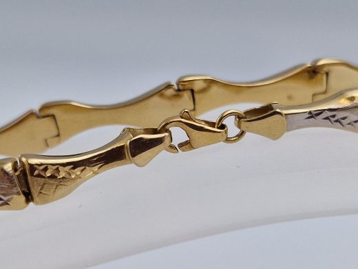 Золотой браслет, 6.22 г, разм. 18.5