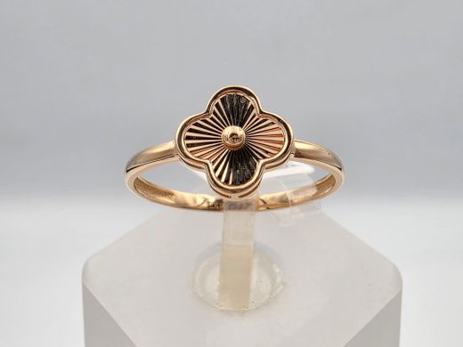 Zelta gredzens, 1.09 g, izm. 17