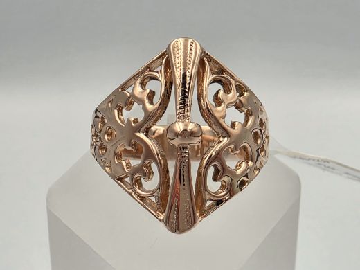 Gold ring, 4.45 g, size 18.5