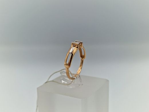 Zelta gredzens, 1.41 g, izm. 17