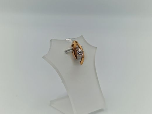 Zelta kulons ar cirkoniju, 1.14 g