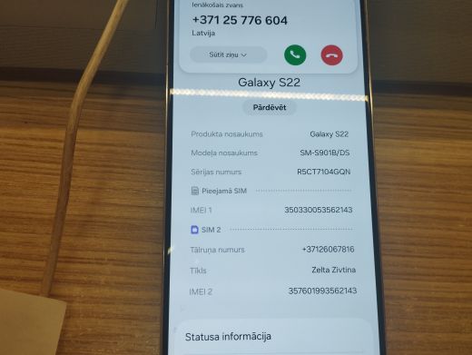 Samsung S22 128 gb