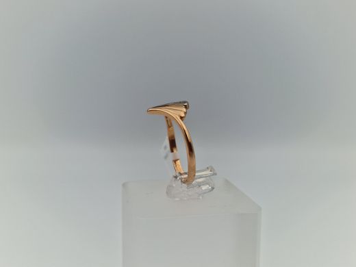 Zelta gredzens ar briljantu, 2.53 g, izm. 18