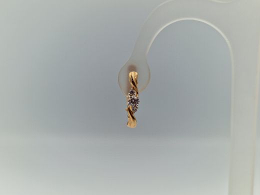 Zelta auskari, 2.18 g