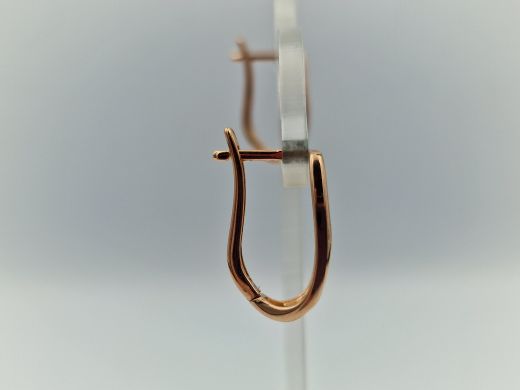 Zelta auskari ar cirkoniju, 4.57 g