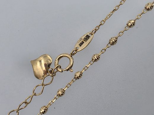 Zelta ķēdīte, 2.80 g, izm. 44 cm