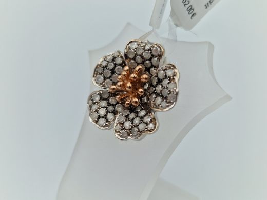 Золотой кулон с бриллиантом, 5.28 г