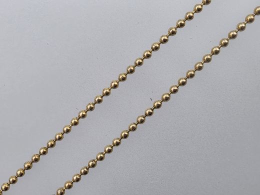 Zelta ķēdīte, 2.56 g, izm. 45 cm
