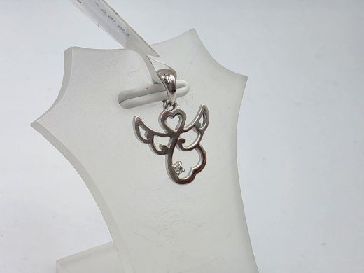 Золотой кулон с бриллиантом, 0.71 г