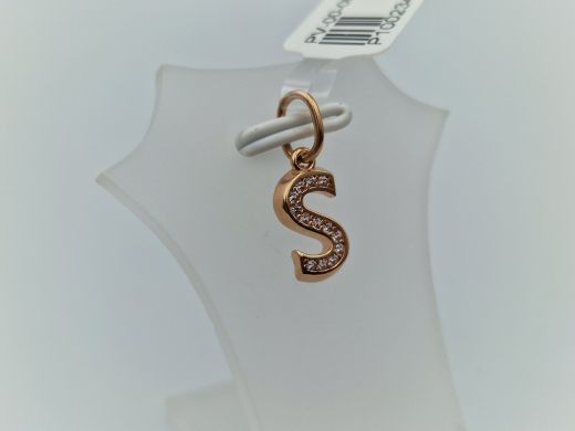 Zelta kulons ar cirkoniju, 0.67 g