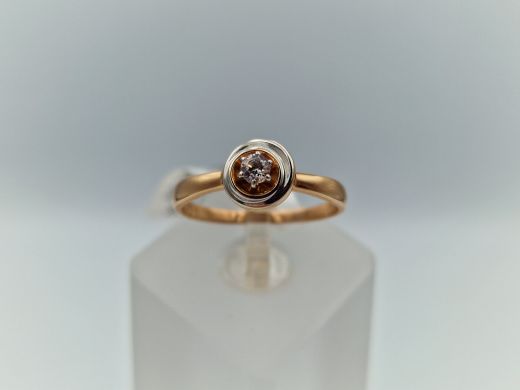 Zelta gredzens, 2.01 g, izm. 18