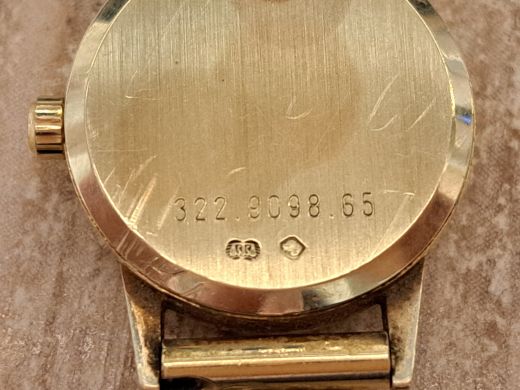 Zelta pulkstenis, 22.89 g