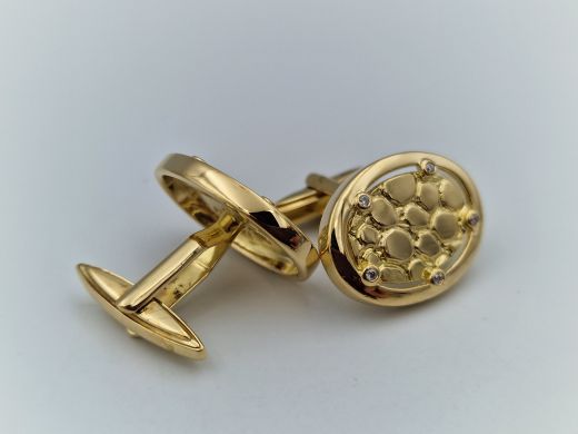 Золотой кулон с бриллиантом, 19.55 г