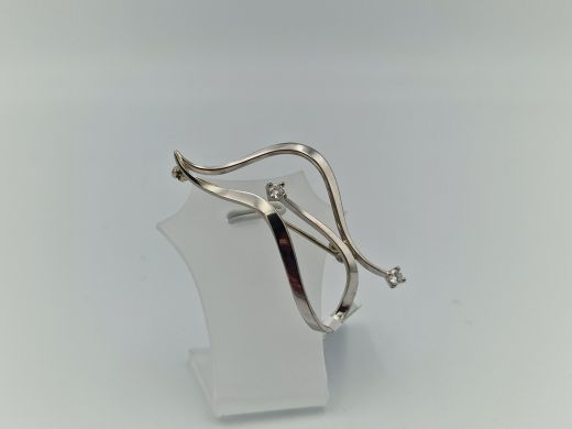 Zelta broša ar briljantiem, 6.17 g