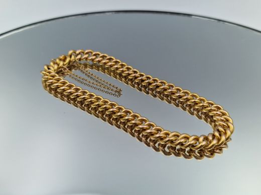 Zelta rokassprādze, 27.62 g, izm. 21