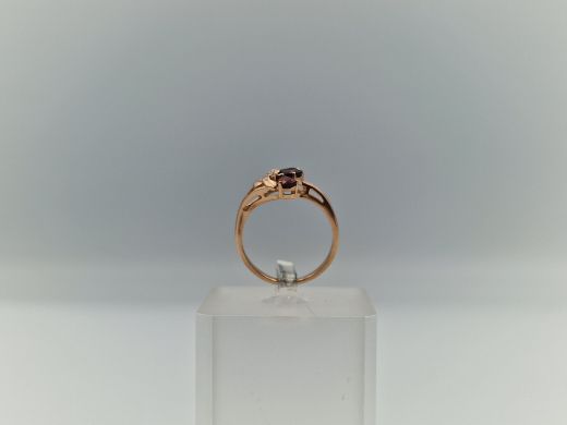 Zelta gredzens ar cirkoniju, 2.29 g, izm. 16.5