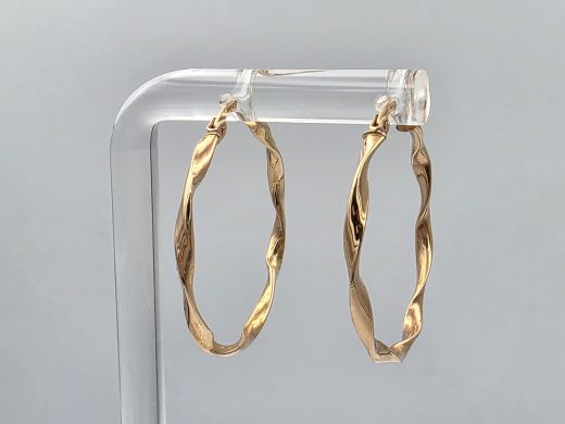 Золотые серьги, 1.77 г