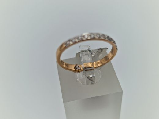 Zelta gredzens, 1.64 g, izm. 17