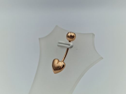 Zelta kulons ar cirkoniju, 1.06 g