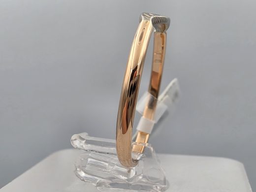 Gold ring, 1.18 g, size 17.5