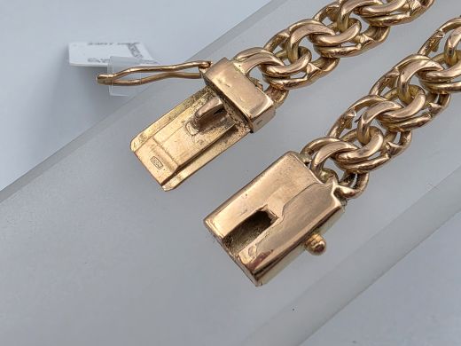 Zelta rokassprādze, 24.27 g, izm. 22 cm