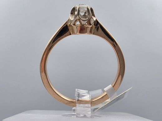Gold ring, 2.55 g, size 16.5
