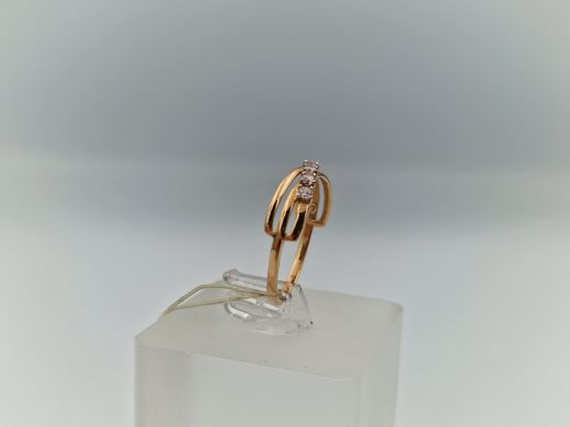 Zelta gredzens, 1.33 g, izm. 17