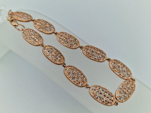 Zelta rokassprādze, 8.37 g, izm. 20