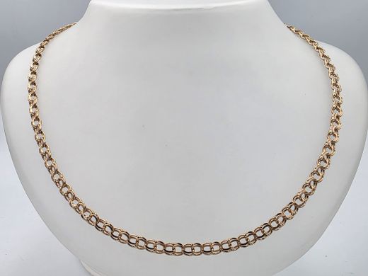 Zelta ķēdīte, 17.46 g, izm. 68 cm