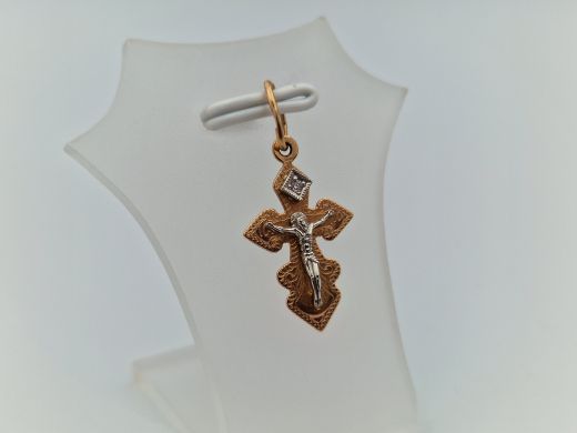 Zelta kulons ar cirkoniju, 0.91 g