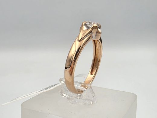 Zelta gredzens, 3.09 g, izm. 17