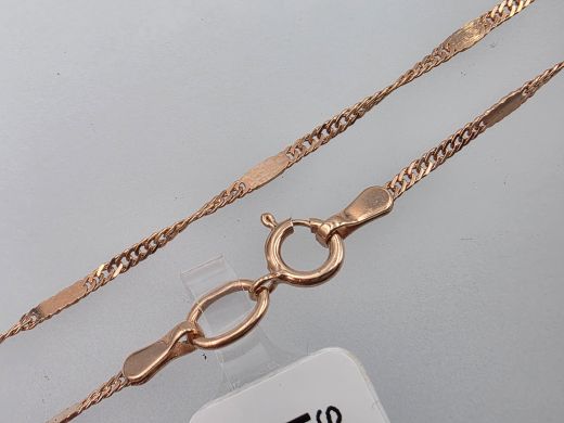 Золотая цепочка, 1.95 г, разм. 45 cm