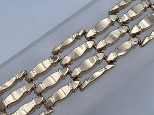 Zelta rokassprādze, 25.26 g, izm. 20.5 cm