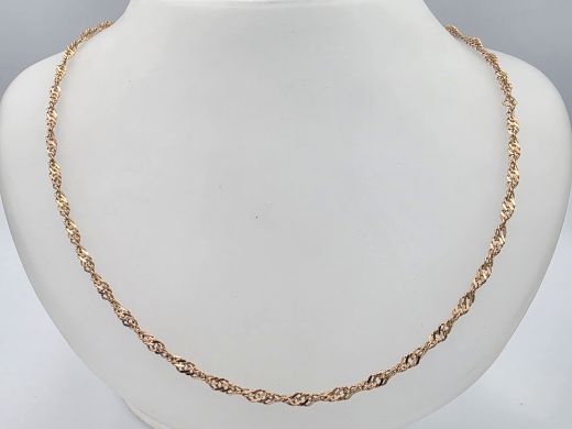 Zelta ķēdīte, 8.52 g, izm. 60 cm