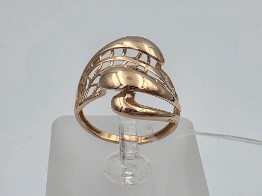 Gold ring, 2.16 g, size 17