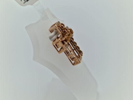 Золотой кулон с цитрином, 1.86 г