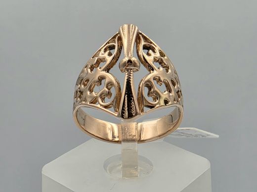 Gold ring, 4.45 g, size 18.5