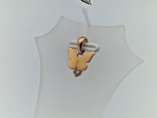 Zelta kulons ar cirkoniju, 0.34 g